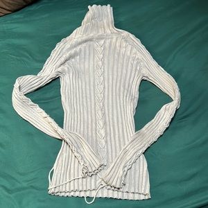 Grey Ribbed Longsleeve